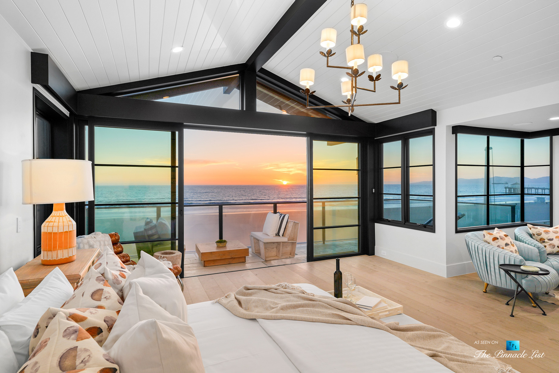 Modern Luxury on The Strand – 508 The Strand, Manhattan Beach, CA, USA – Sunset Master Bedroom