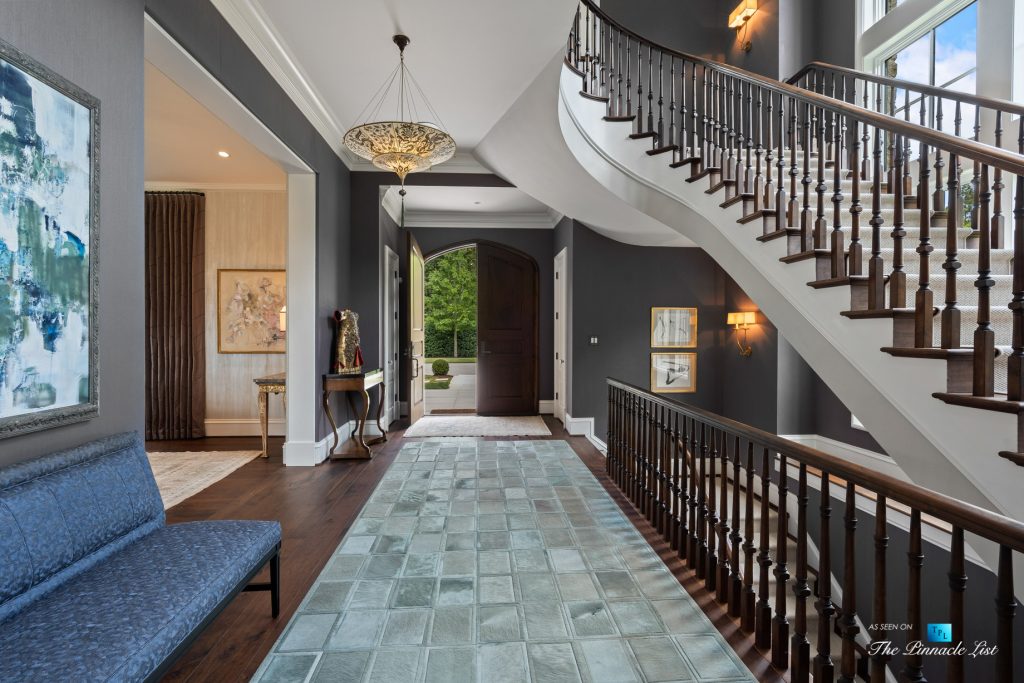 North Buckhead Luxury Estate - 1150 W Garmon Rd, Atlanta, GA, USA - Grand Entry Foyer