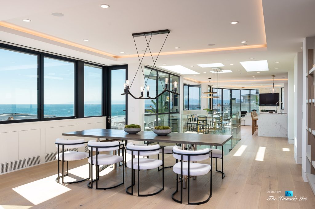 Ultra Modern Luxury Residence - 2016 Ocean Dr, Manhattan Beach, CA, USA - Dining Room