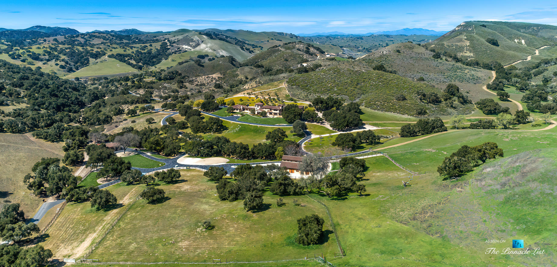 Pano - 2667 Via De Los Ranchos, Los Olivos, CA, USA - Drone Aerial Property View