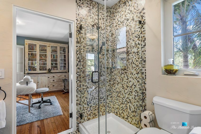 888 Oleander St, Boca Raton, FL, USA - Luxury Real Estate - Old Floresta Estate Home - Massage Room Shower