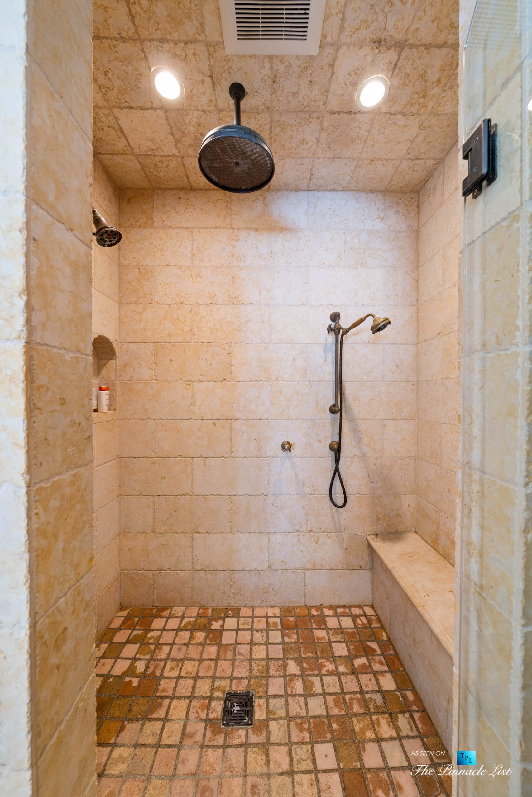216 7th St, Manhattan Beach, CA, USA – Luxury Real Estate – Coastal Villa Home – Master Bathroom Shower