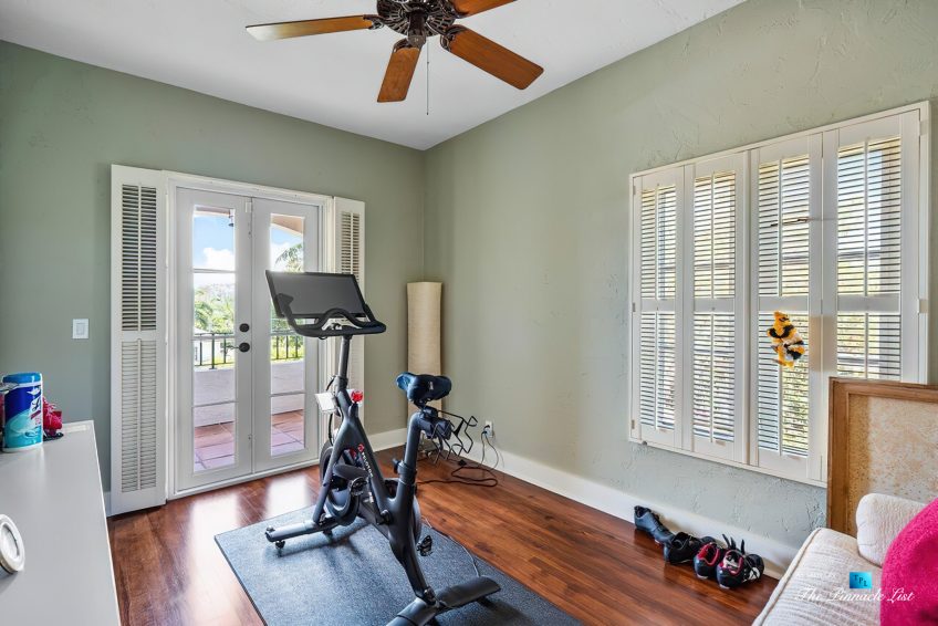 888 Oleander St, Boca Raton, FL, USA - Luxury Real Estate - Old Floresta Estate Home - Exercise Room