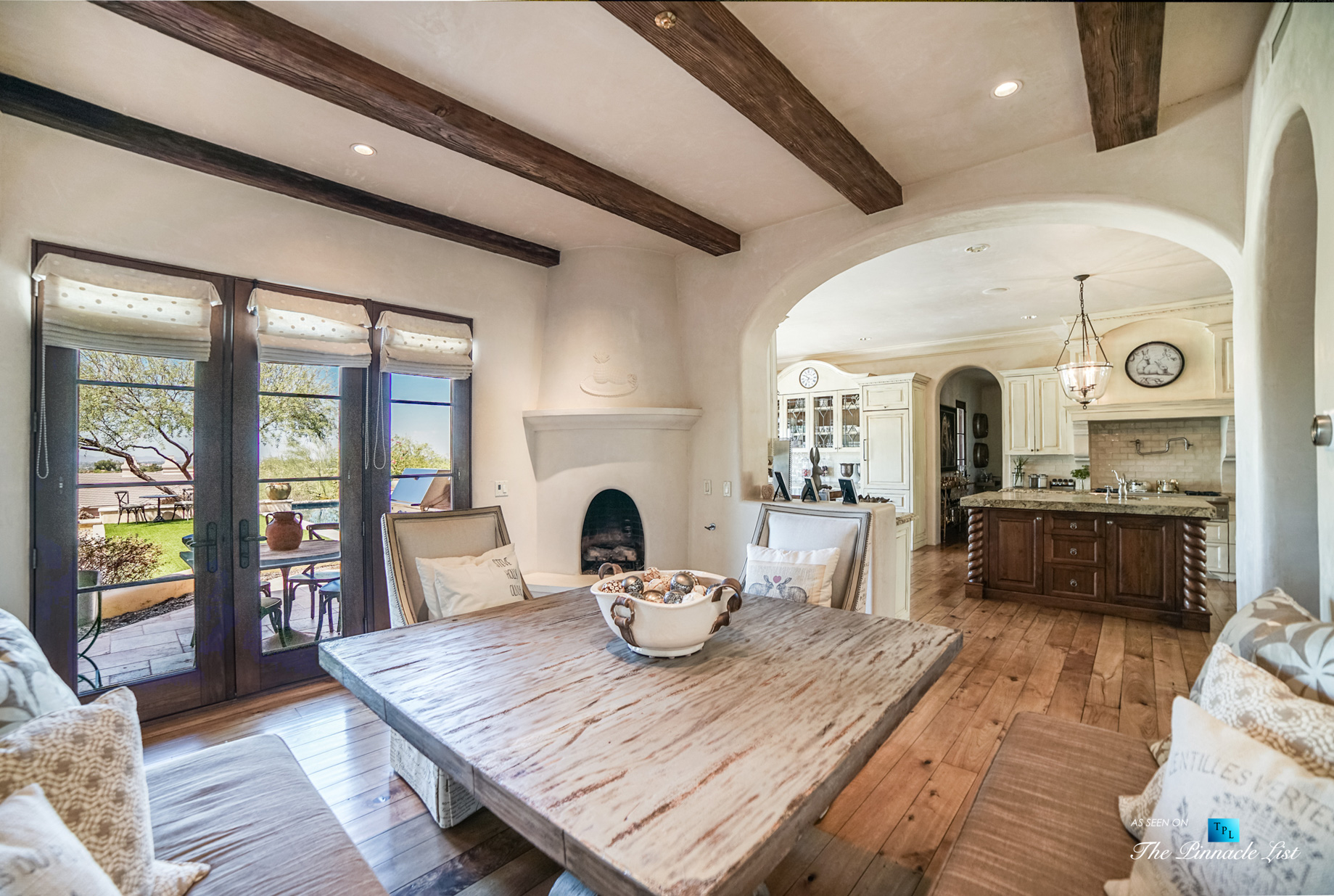 Spanish Colonial Biltmore Mountain Estate – 6539 N 31st Pl, Phoenix, AZ, USA – Kitchen Table
