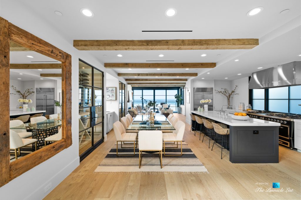 Modern Luxury on The Strand - 508 The Strand, Manhattan Beach, CA, USA - Dining Room and Kitchen