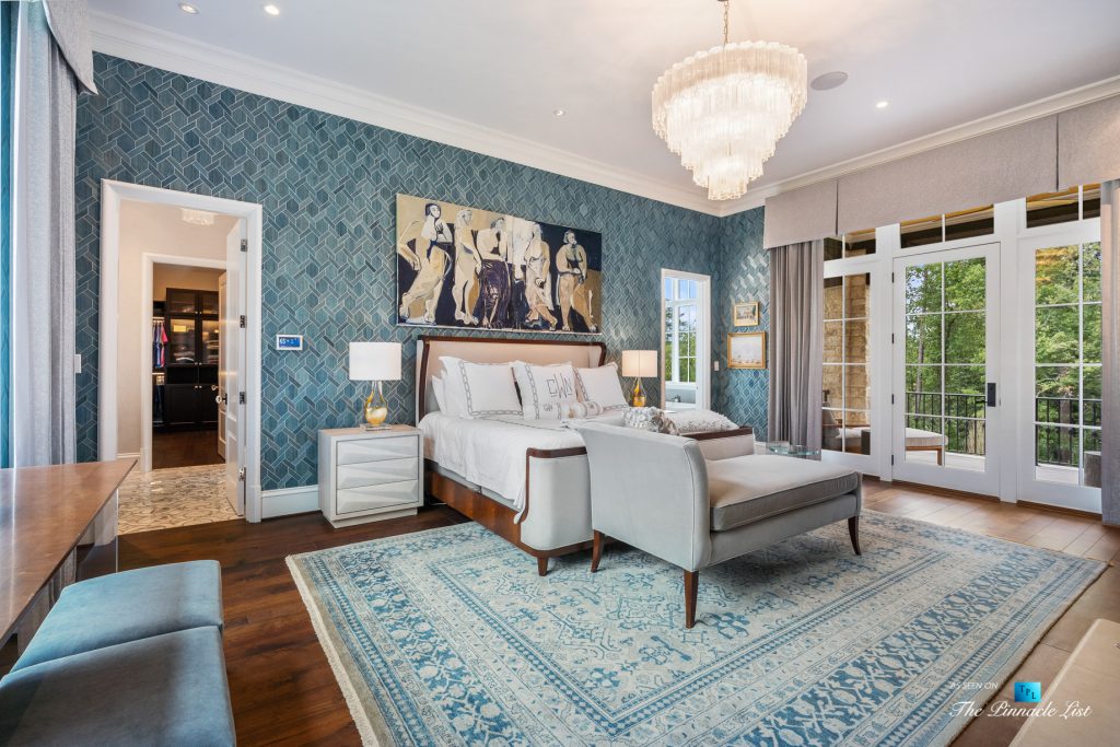 North Buckhead Luxury Estate - 1150 W Garmon Rd, Atlanta, GA, USA - Master Bedroom