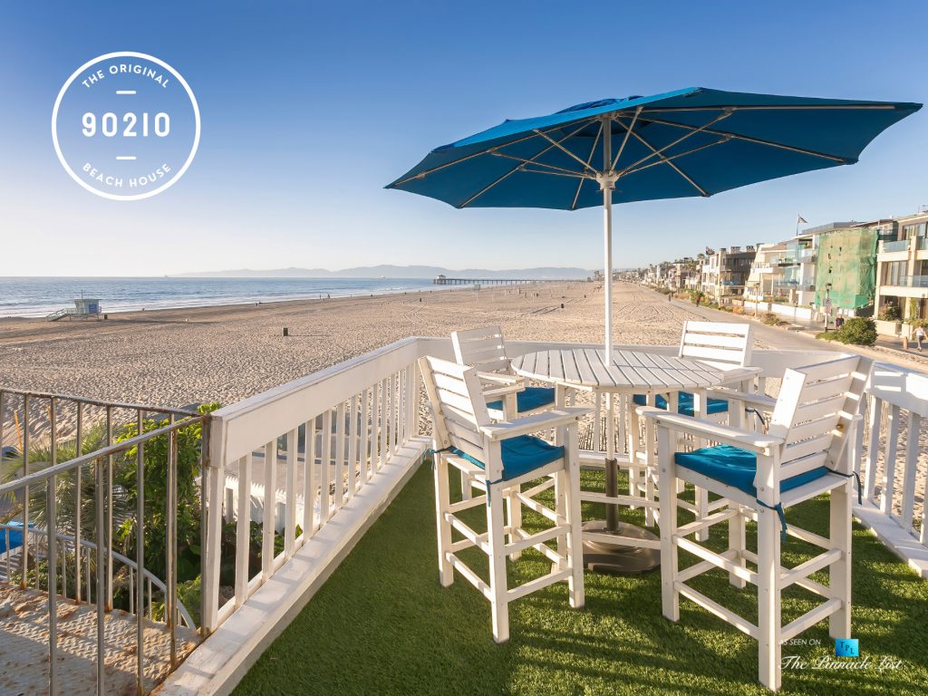 The Original 90210 Beach House - 3500 The Strand, Hermosa Beach, CA, USA - Beach View Deck