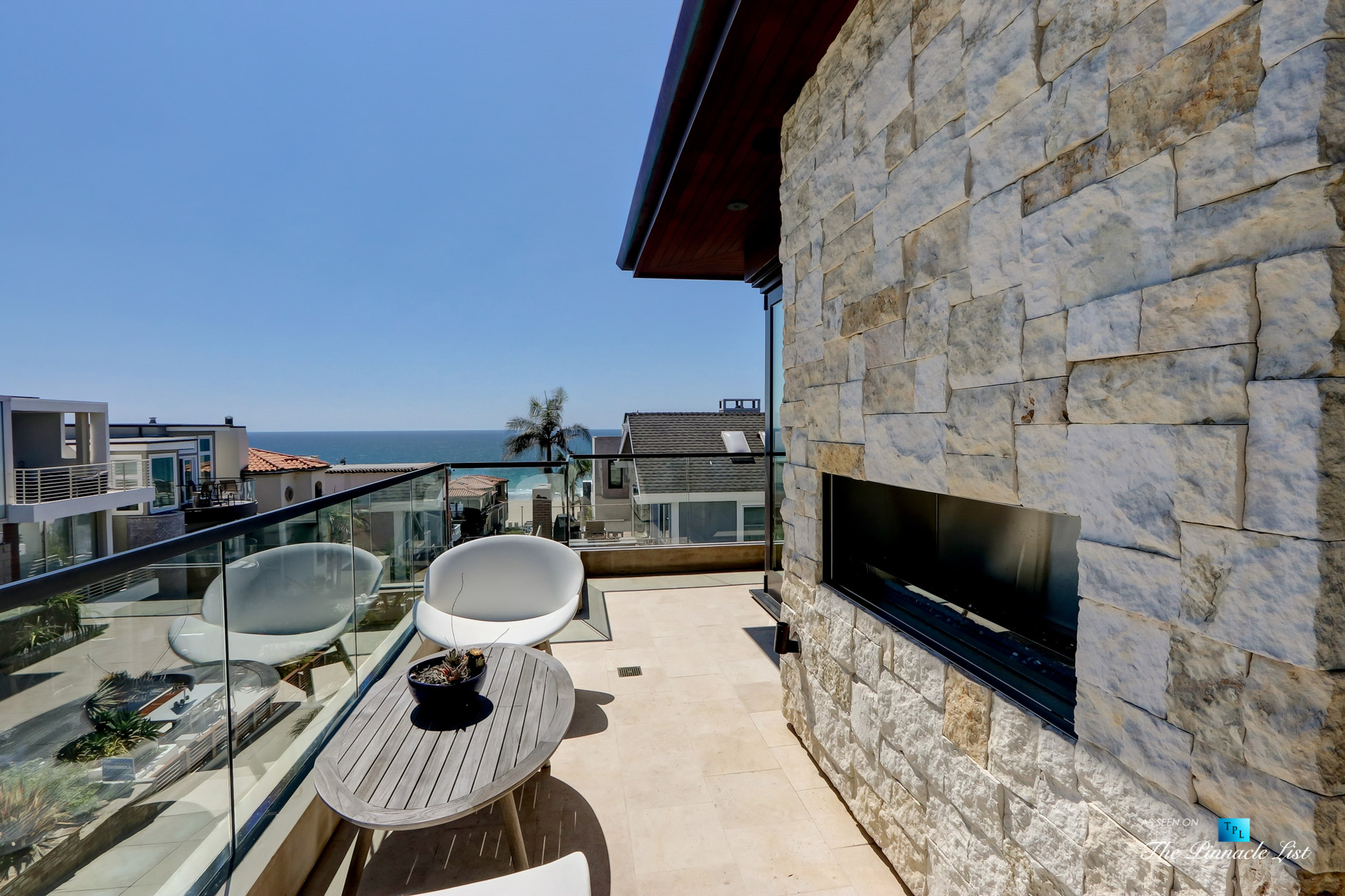 Bespoke Luxury Oceanview Residence – 205 20th St, Manhattan Beach, CA, USA – Deck Ocean View