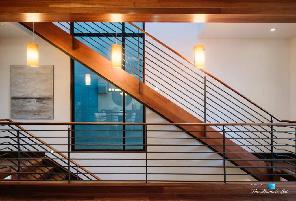 Modern Oceanfront Coastal Living - 732 The Strand, Hermosa Beach, CA, USA - Stairs