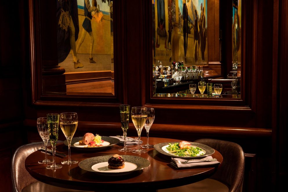 The St. Regis New York Luxury Hotel - New York, NY, USA - Table 55 Dining