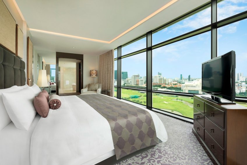 The St. Regis Bangkok Luxury Hotel - Bangkok, Thailand - Caroline Astor Suite Bedroom