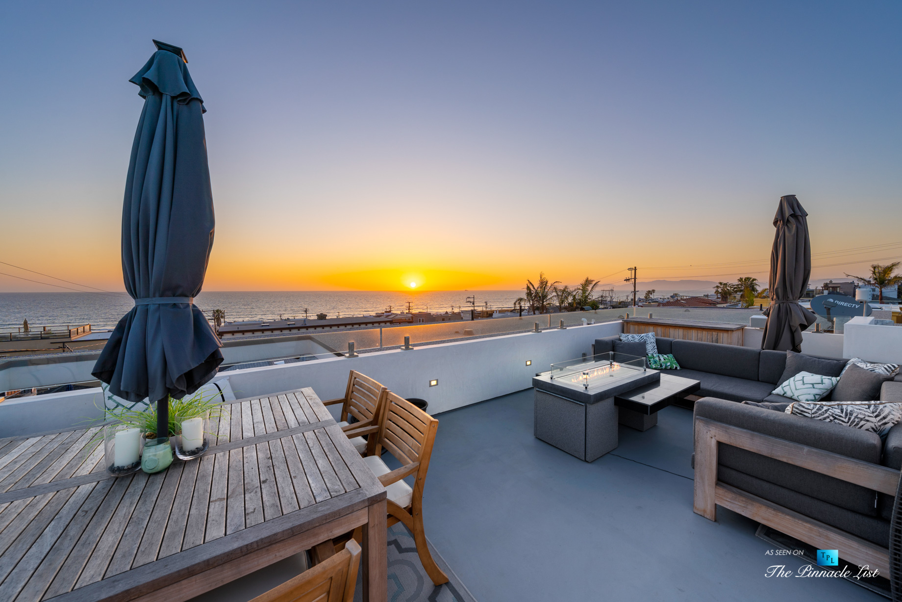 246 30th Street, Hermosa Beach, CA, USA - Rooftop Deck Sunset