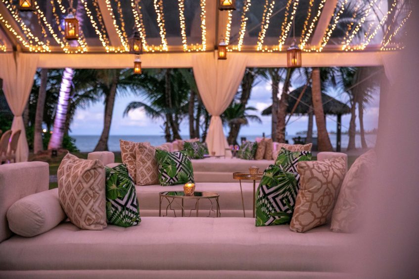 The St. Regis Bahia Beach Luxury Resort - Rio Grande, Puerto Rico - Seabreeze Event Lawn Setup