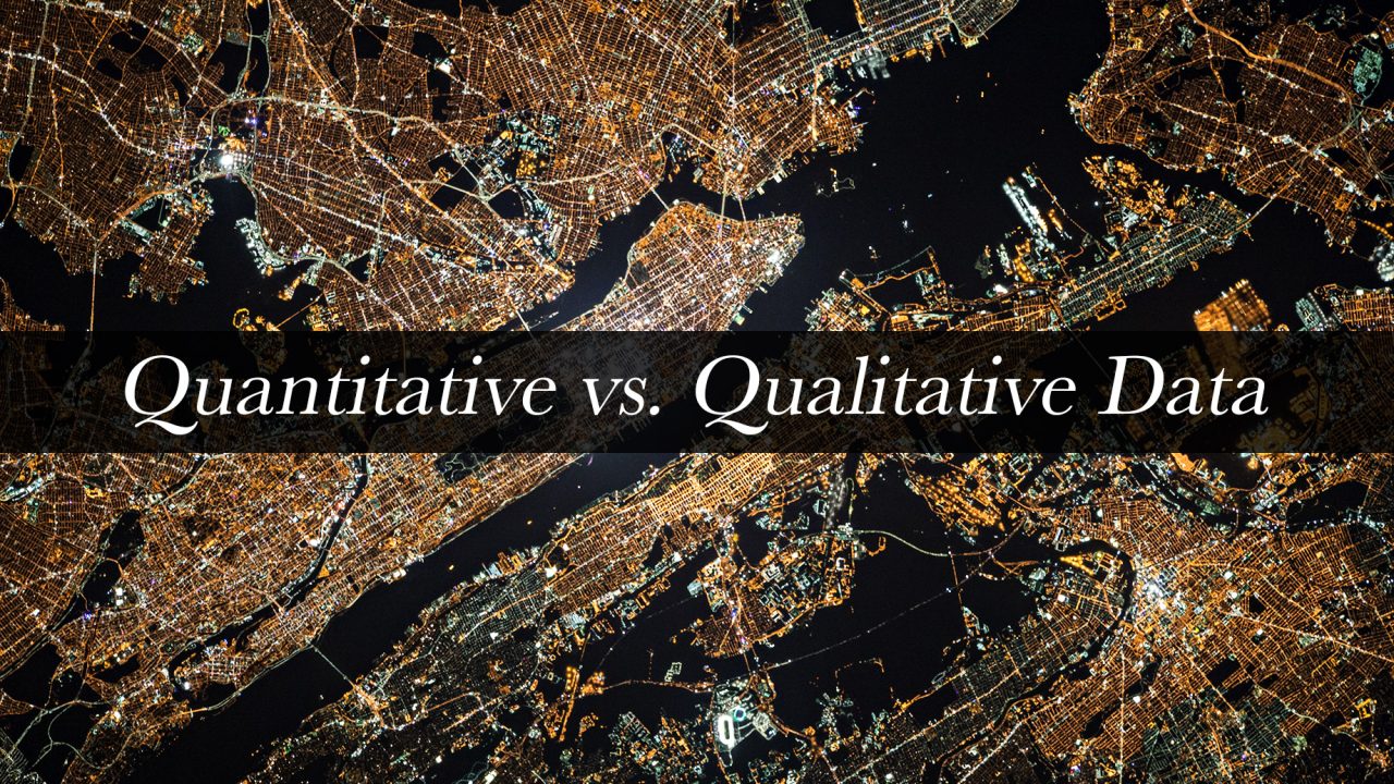 Quantitative vs. Qualitative Data