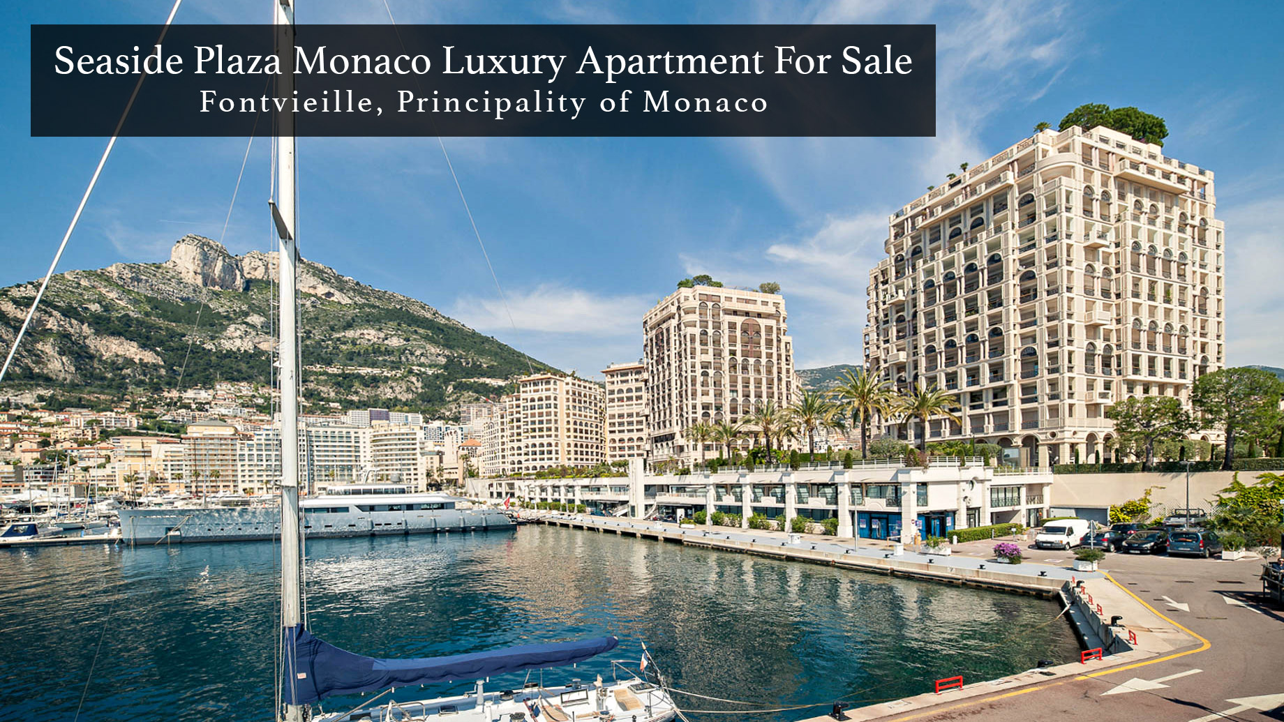 Seaside Plaza Monaco Luxury Apartment For Sale in Fontvieille, Principality of Monaco