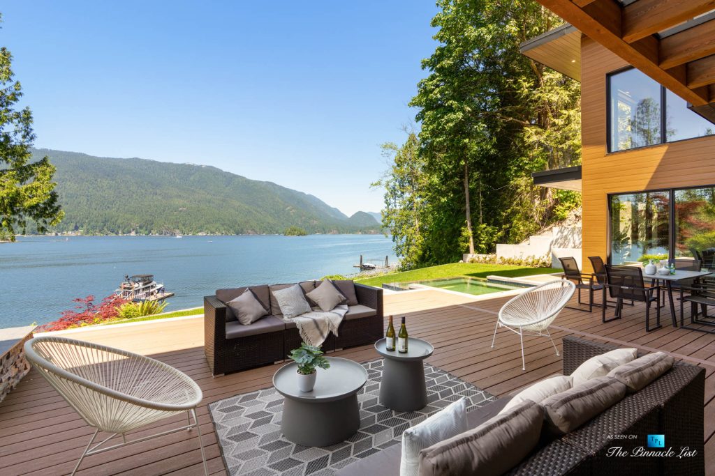 3350 Watson Rd, Belcarra, BC, Canada - Vancouver Luxury Real Estate - Oceanfront Deck