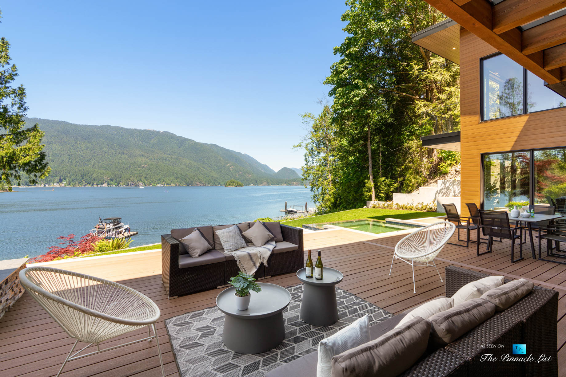 3350 Watson Rd, Belcarra, BC, Canada – Vancouver Luxury Real Estate – Oceanfront Deck