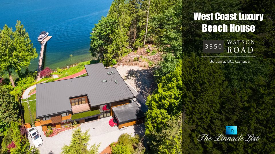West Coast Luxury Beach House 3350 Watson Rd, Belcarra, BC, Canada