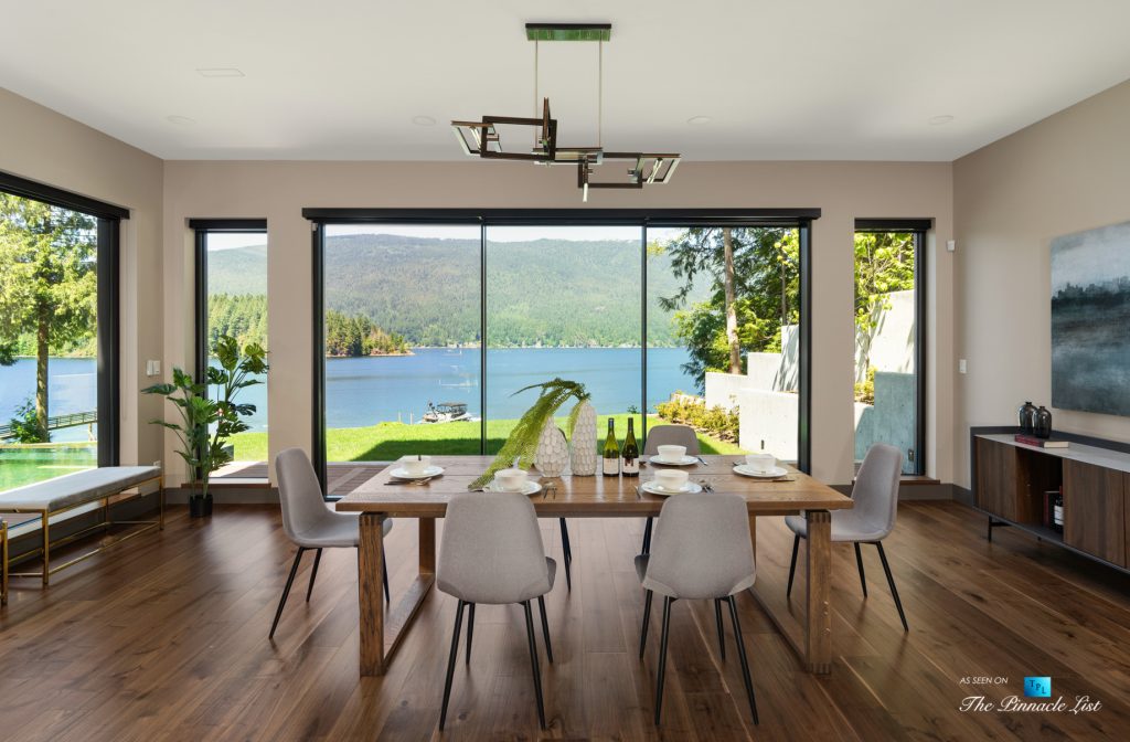 3350 Watson Rd, Belcarra, BC, Canada - Vancouver Luxury Real Estate - Oceanview Dining Room