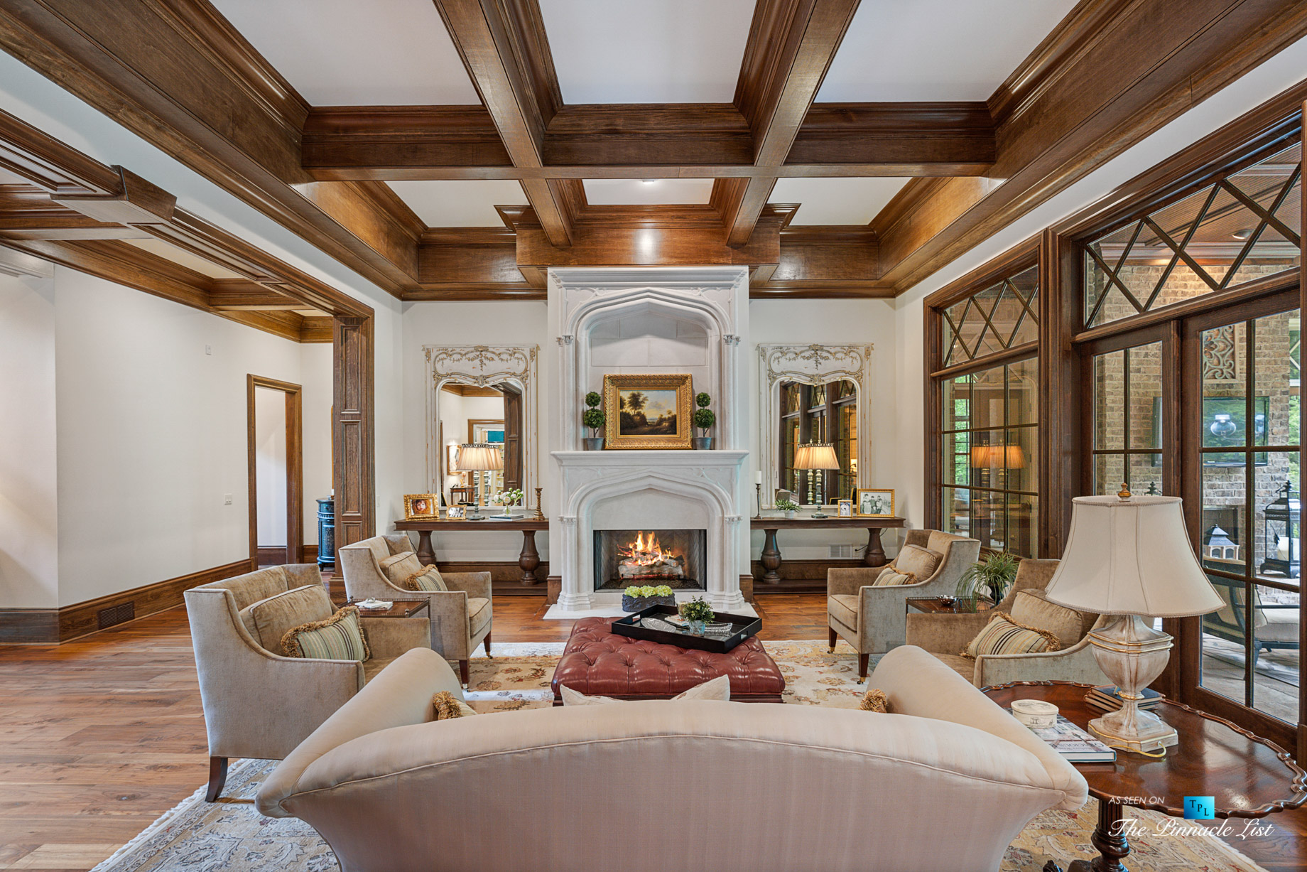5705 Winterthur Ln, Sandy Springs, GA, USA - Atlanta Luxury Real Estate - Winterthur Estates Home - Formal Living Room