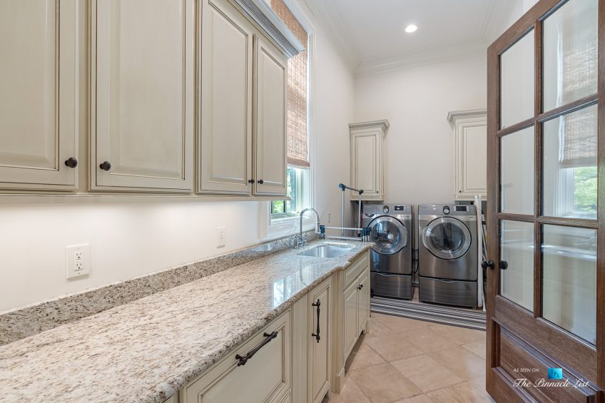 5705 Winterthur Ln, Sandy Springs, GA, USA - Atlanta Luxury Real Estate - Winterthur Estates Home - Laundry