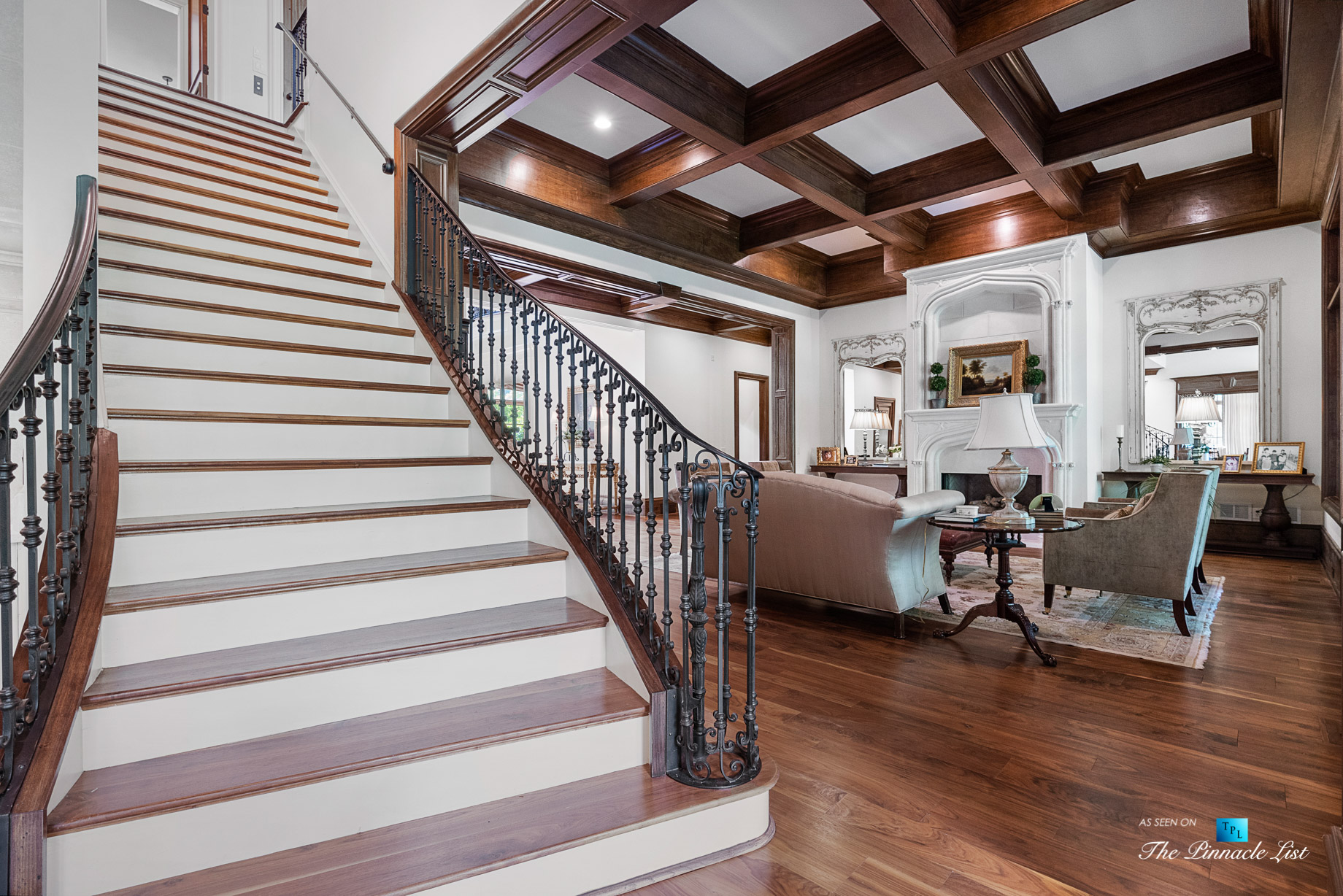 5705 Winterthur Ln, Sandy Springs, GA, USA – Atlanta Luxury Real Estate – Winterthur Estates Home – Stairs