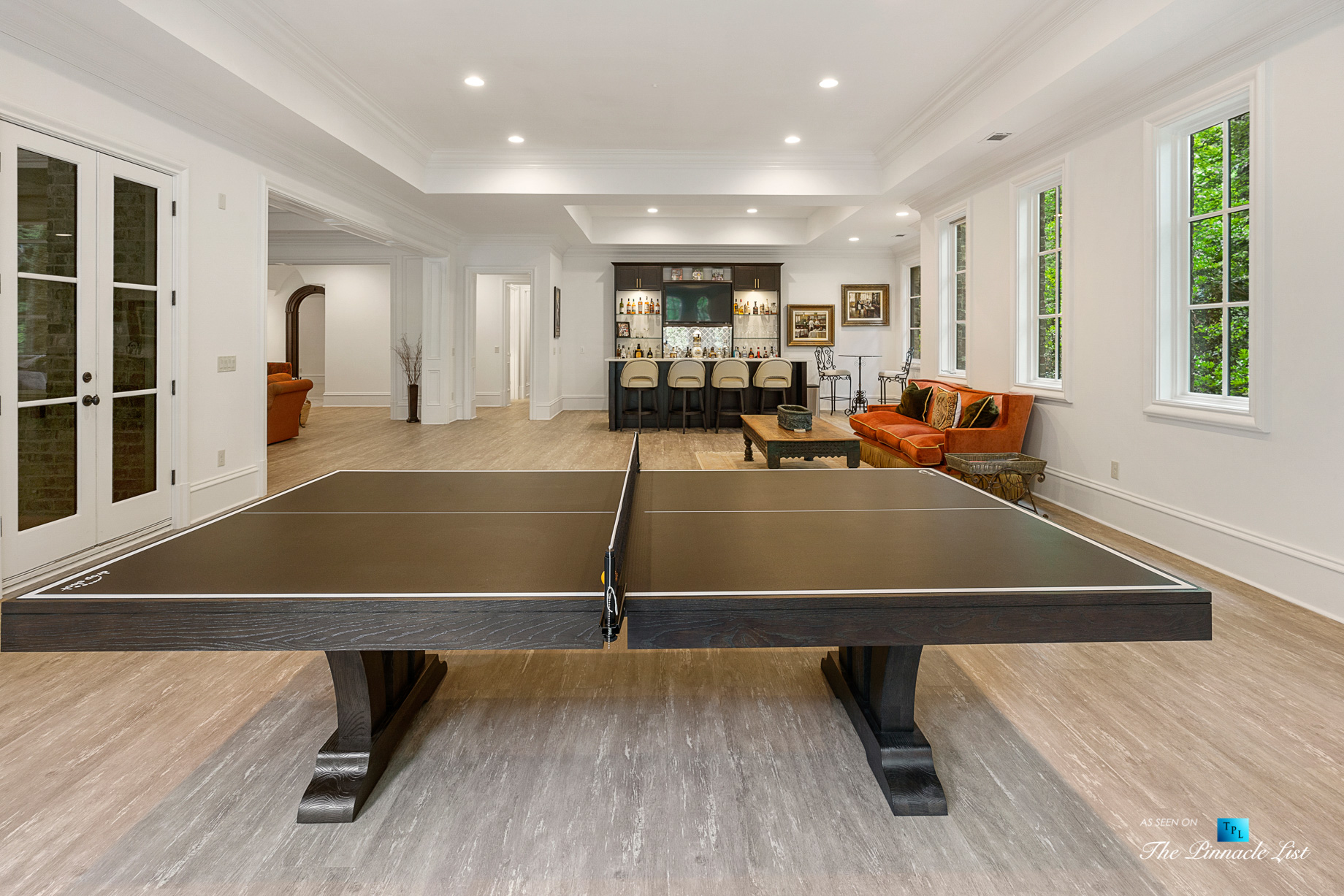 5705 Winterthur Ln, Sandy Springs, GA, USA - Atlanta Luxury Real Estate - Winterthur Estates Home - Recreation Room and Bar