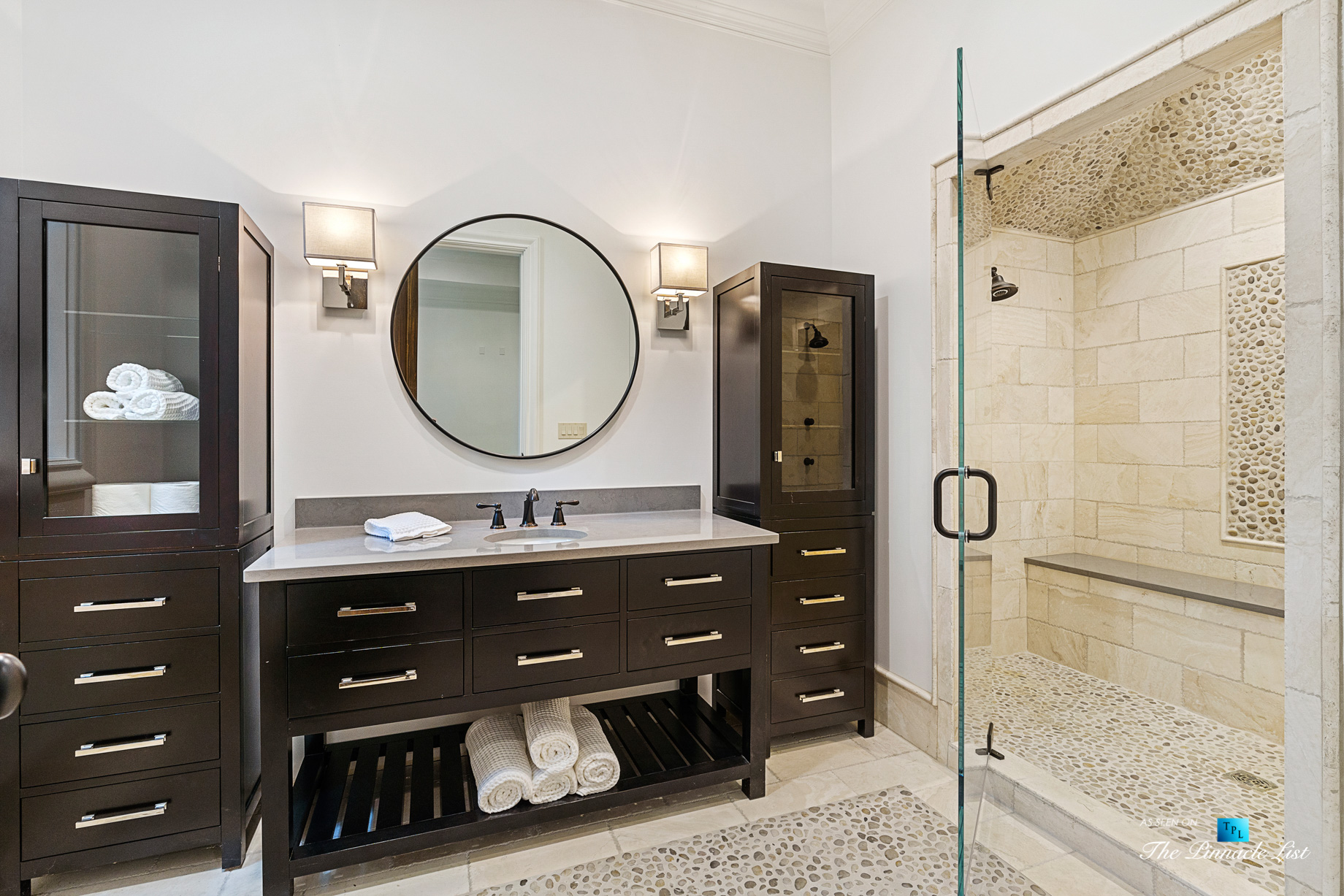5705 Winterthur Ln, Sandy Springs, GA, USA – Atlanta Luxury Real Estate – Winterthur Estates Home – Spa Bathroom