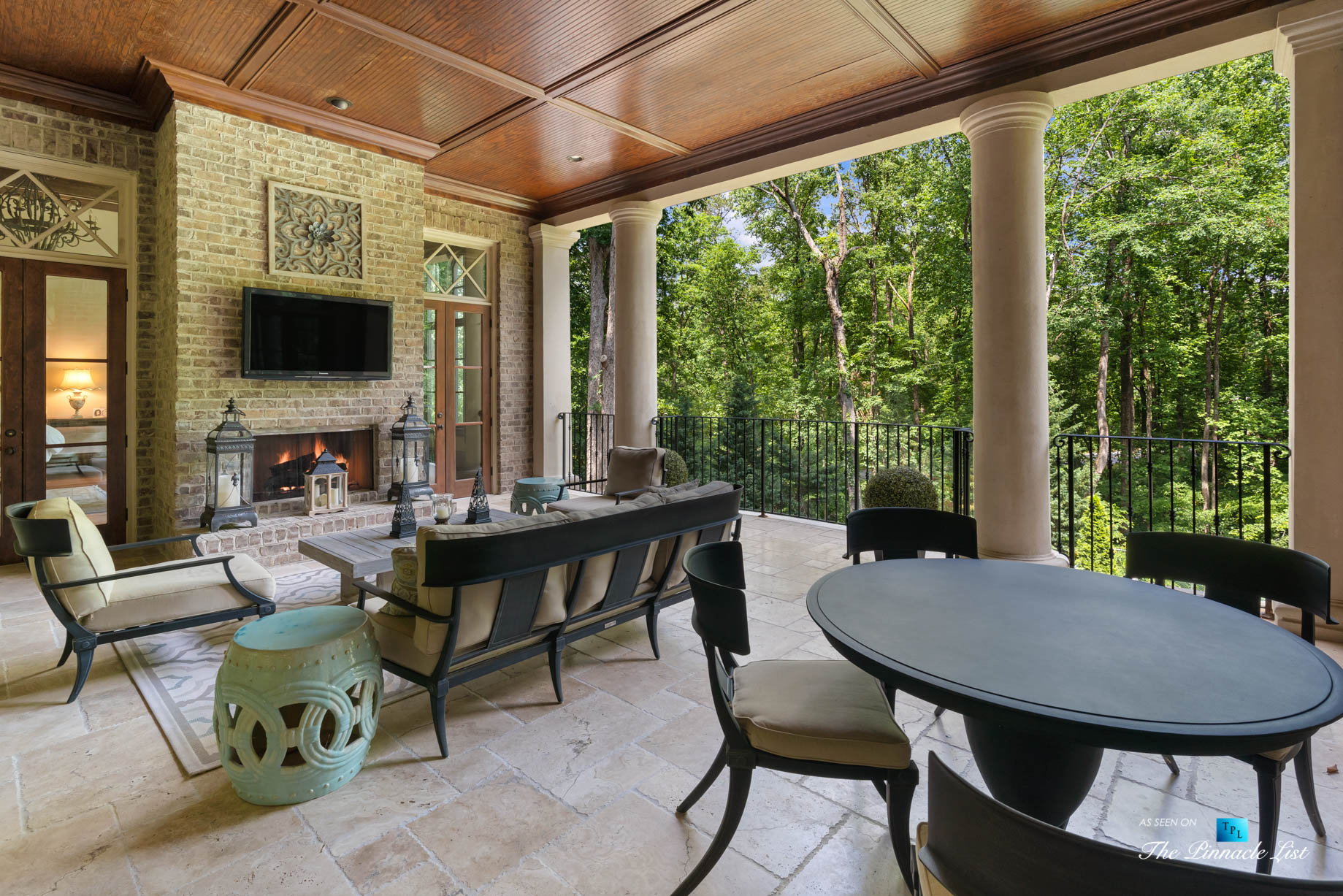 5705 Winterthur Ln, Sandy Springs, GA, USA – Atlanta Luxury Real Estate – Winterthur Estates Home – Outdoor Terrace