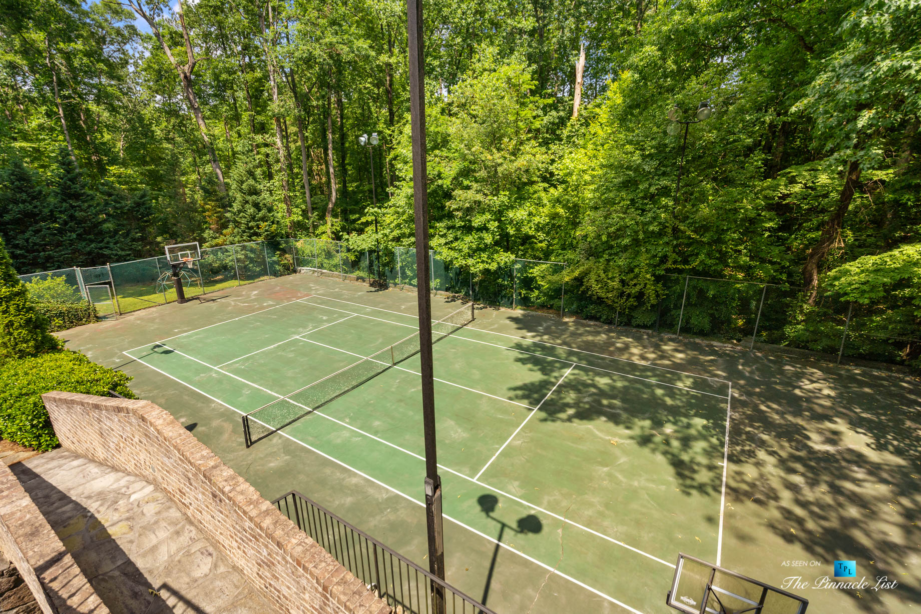 5705 Winterthur Ln, Sandy Springs, GA, USA - Atlanta Luxury Real Estate - Winterthur Estates Home - Tennis Court
