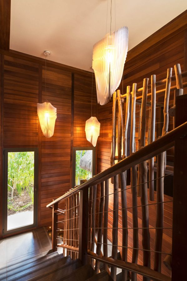 The Brando Luxury Resort - Tetiaroa Private Island, French Polynesia - The Brando Residence Stairs