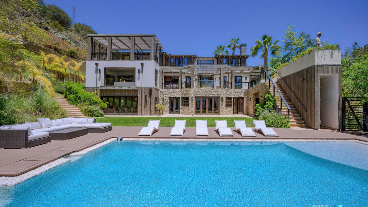 1105 Rivas Canyon Rd, Pacific Palisades, CA, USA - Luxury Real Estate - Spectacular Pool