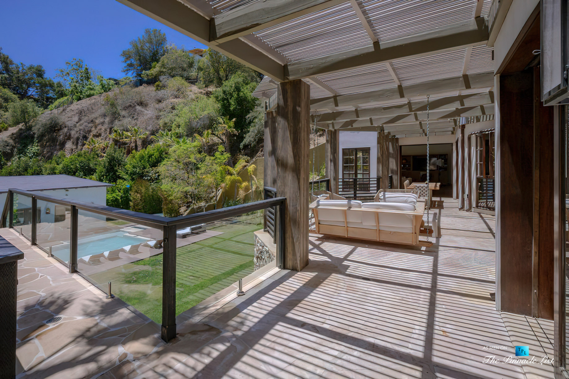 1105 Rivas Canyon Rd, Pacific Palisades, CA, USA - Luxury Real Estate - Exterior Deck