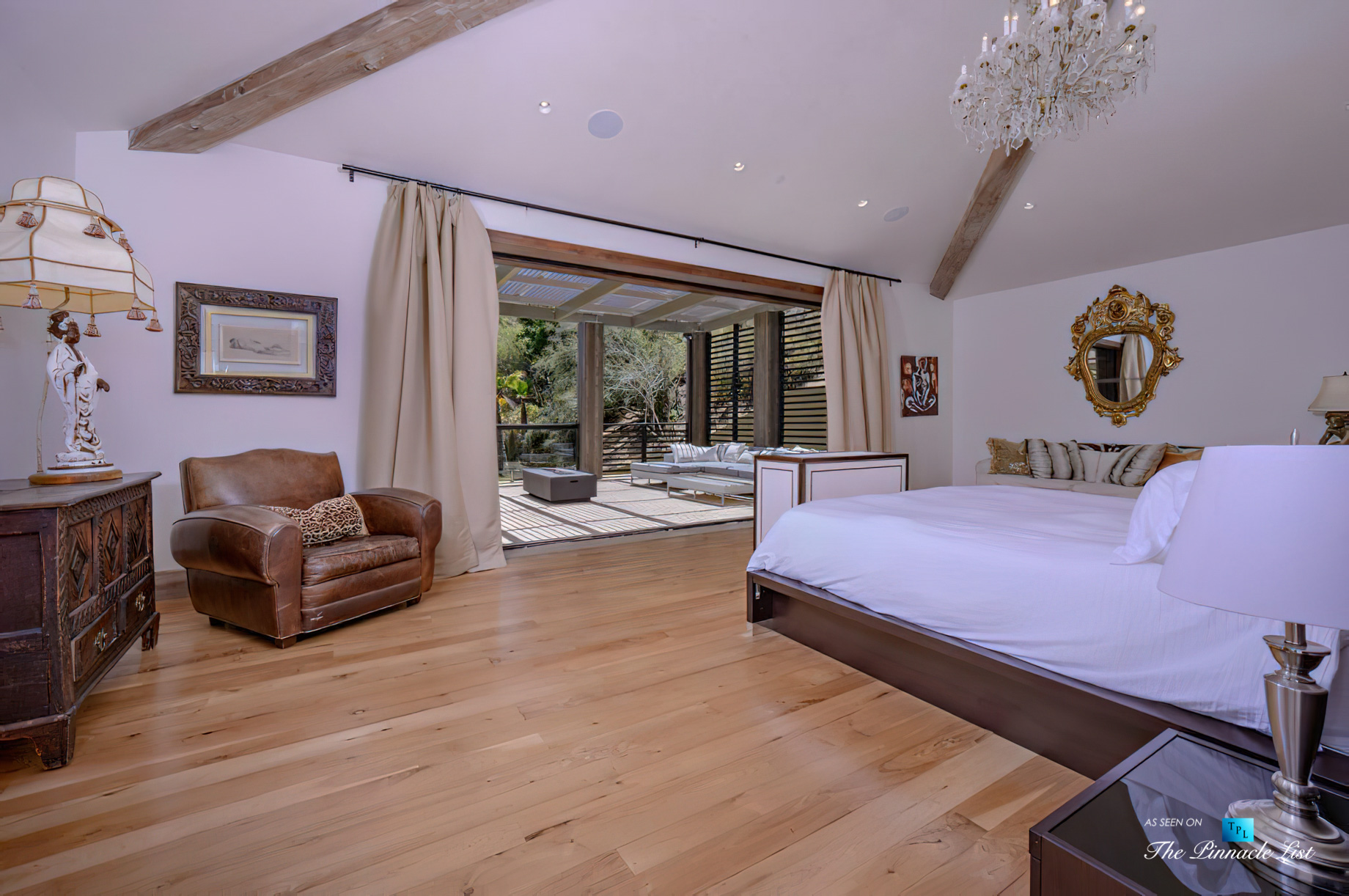 1105 Rivas Canyon Rd, Pacific Palisades, CA, USA - Luxury Real Estate - Master Bedroom