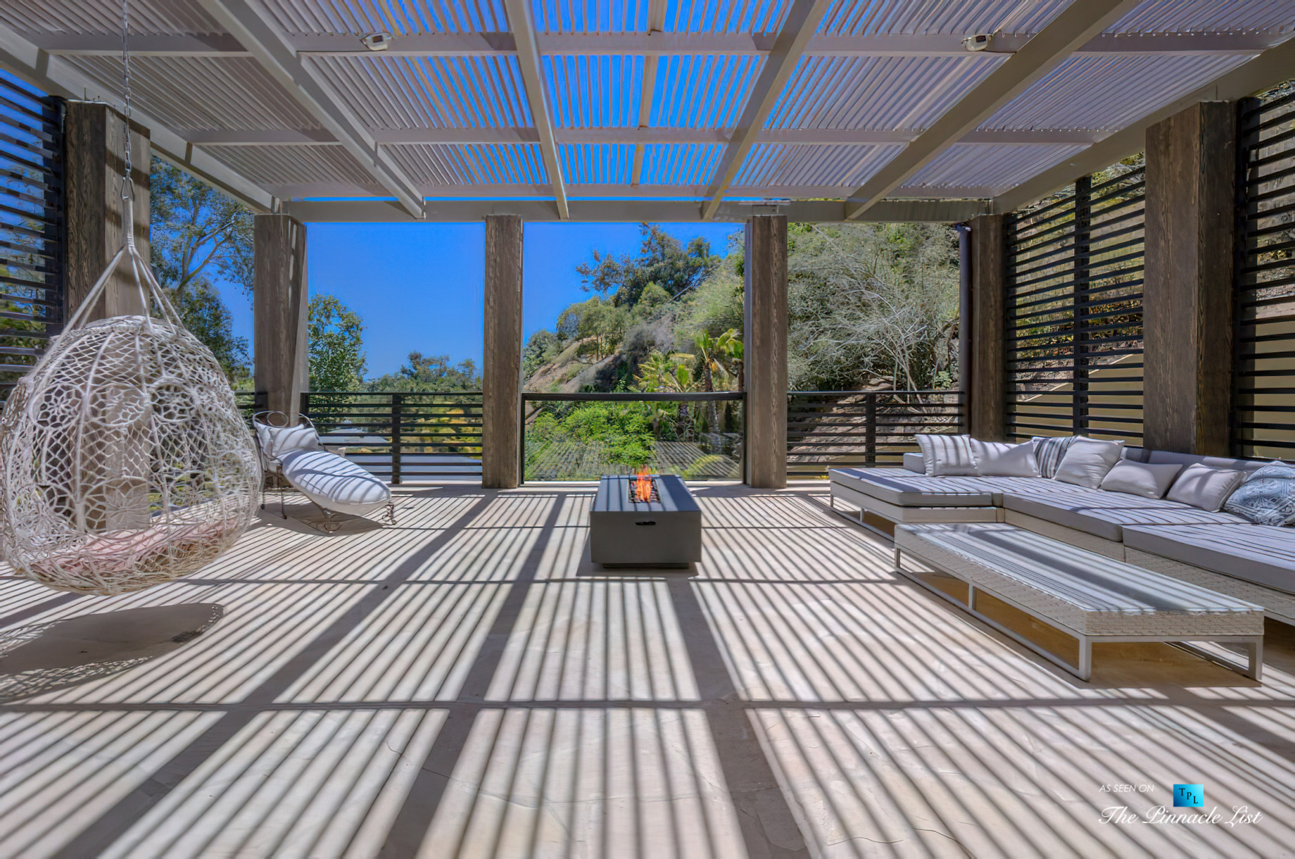 1105 Rivas Canyon Rd, Pacific Palisades, CA, USA – Luxury Real Estate – Master Bedroom Deck