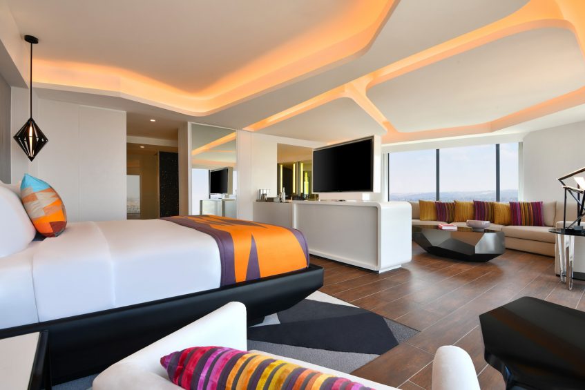 W Amman Luxury Hotel - Amman, Jordan - W Suite Bedroom