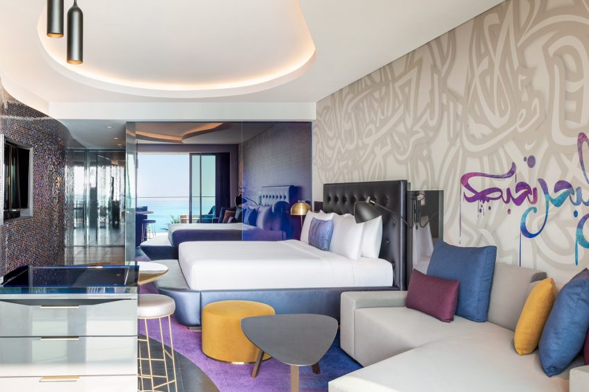 W Dubai The Palm Luxury Resort - Dubai, UAE - King Fabulous Guest Room