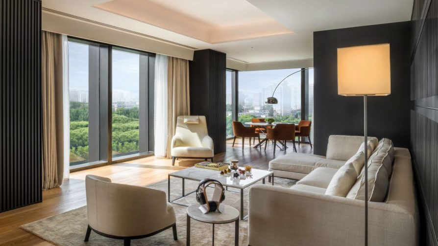 Bvlgari Luxury Hotel Beijing - Beijing, China - Guest Suite Living Room