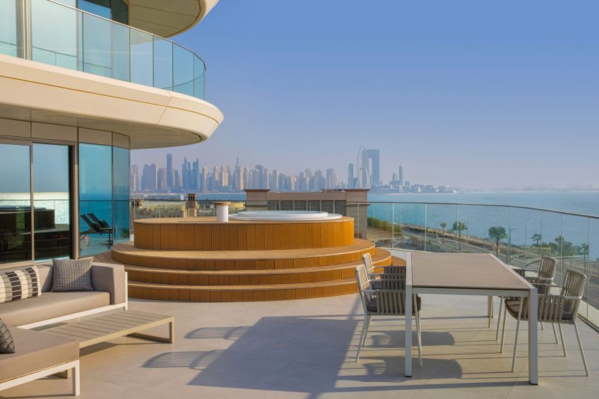W Dubai The Palm Luxury Resort - Dubai, UAE - Marvelous Jacuzzi Suite Terrace