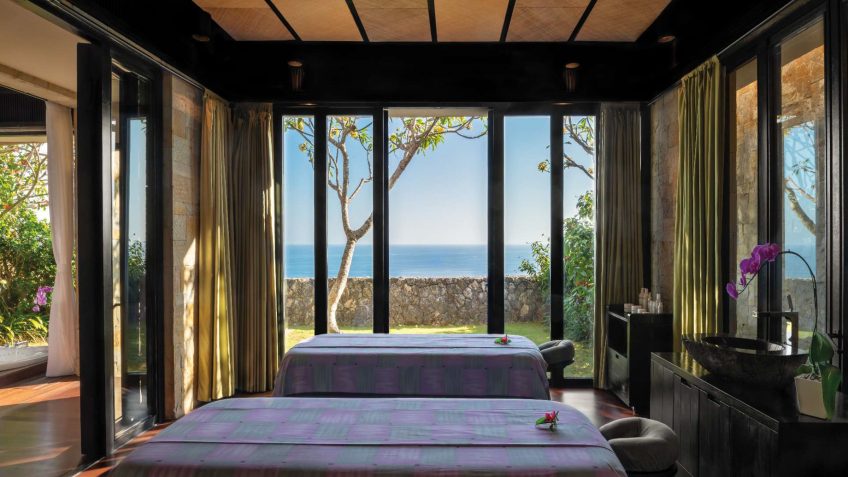 Bvlgari Luxury Resort Bali - Uluwatu, Bali, Indonesia - The Bvlgari Spa Ocean View Double Treatment Room