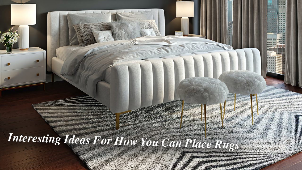 Interesting Ideas For How You Can Place Rugs