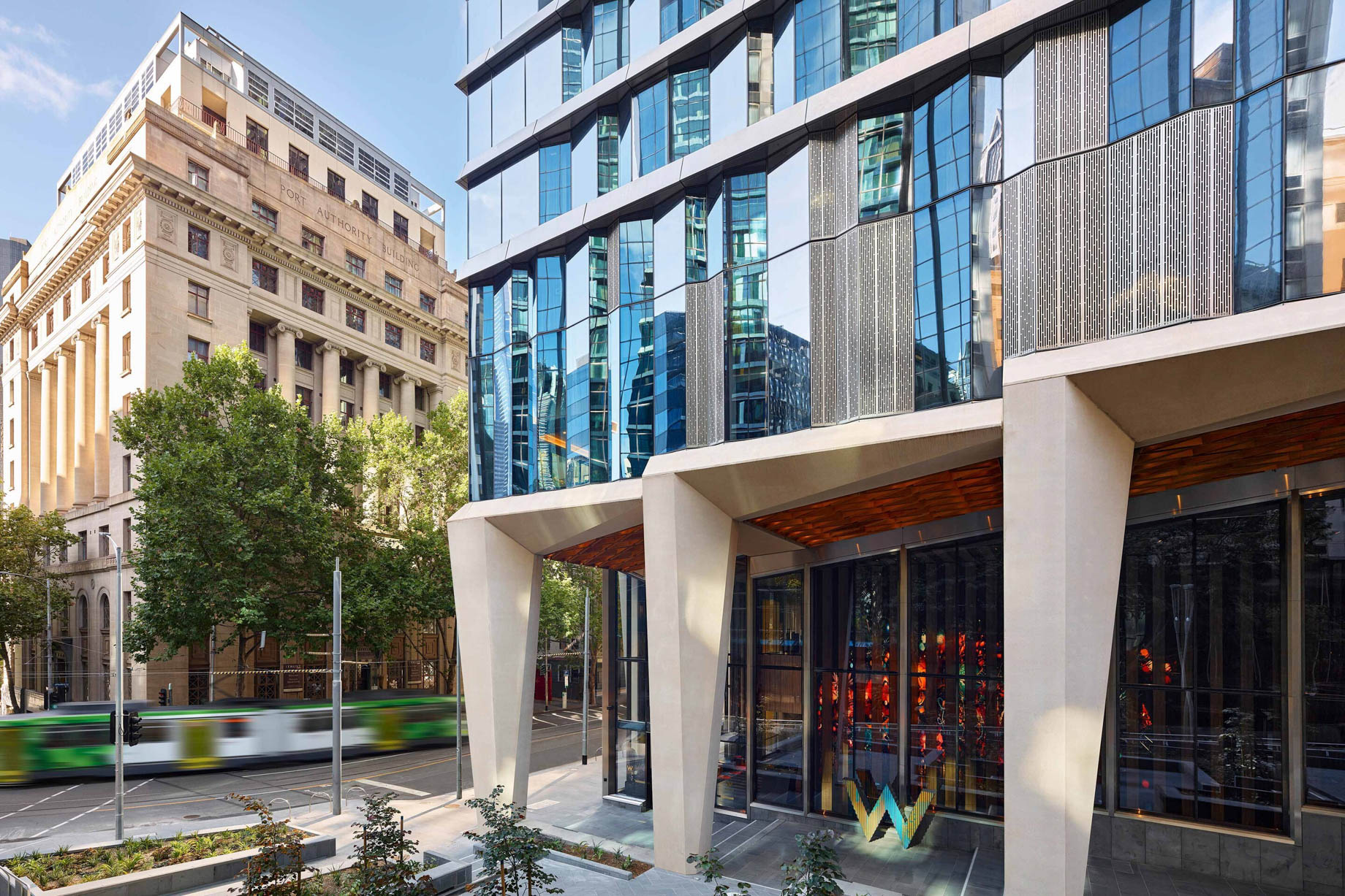 W Melbourne Luxury Hotel - Melbourne, Australia - Hotel Exterior View_