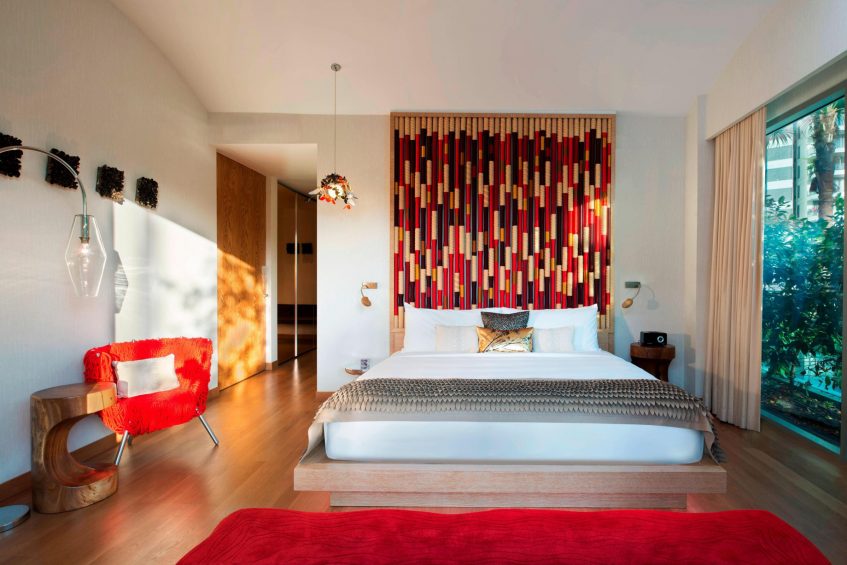 W Singapore Sentosa Cove Luxury Hotel - Singapore - AWAY Suite Bedroom