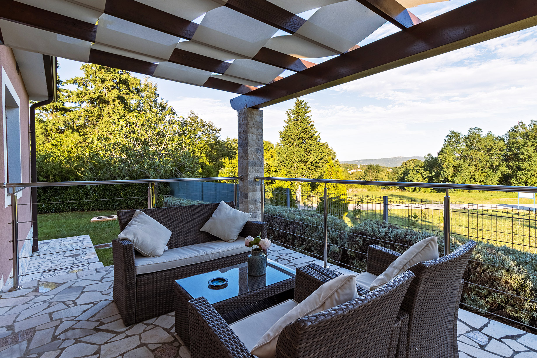 Patio with Greenbelt Views