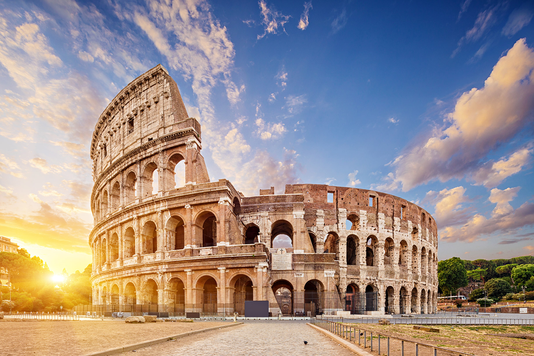 Roman Colosseum - Rome, Italy