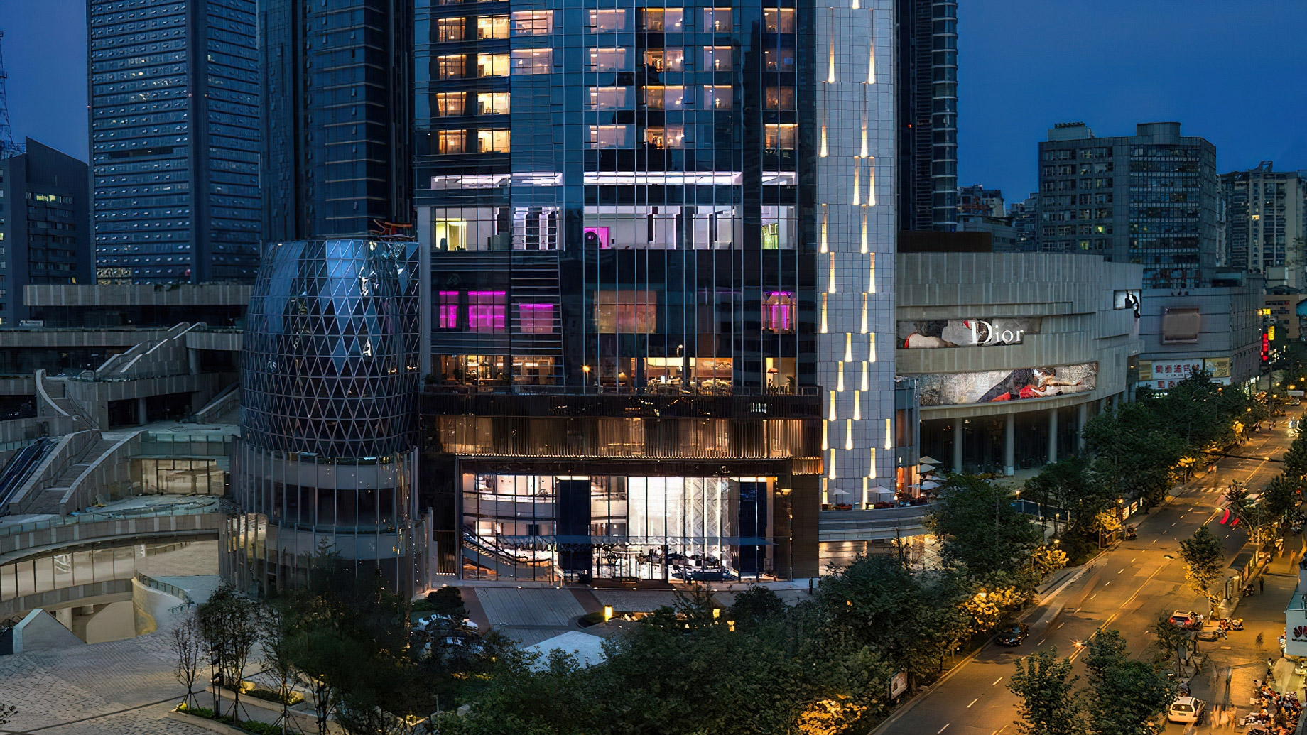 The St. Regis Chengdu Luxury Hotel - Chengdu, Sichuan, China - Hotel Exterior