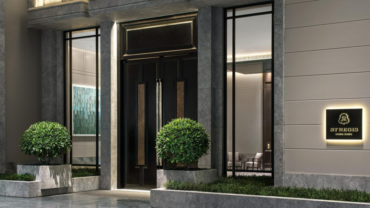 The St. Regis Hong Kong Luxury Hotel - Wan Chai, Hong Kong - Hotel Entrance
