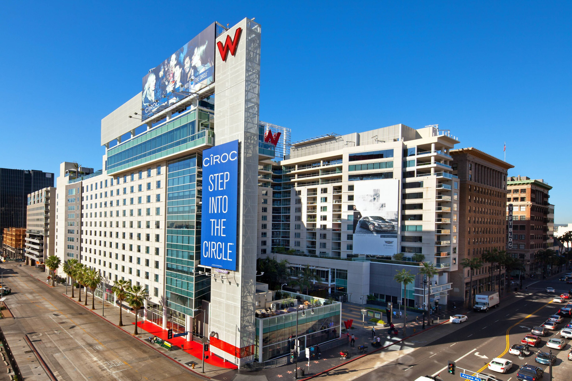 W Hollywood Luxury Hotel - Hollywood, CA, USA - Hotel Exterior