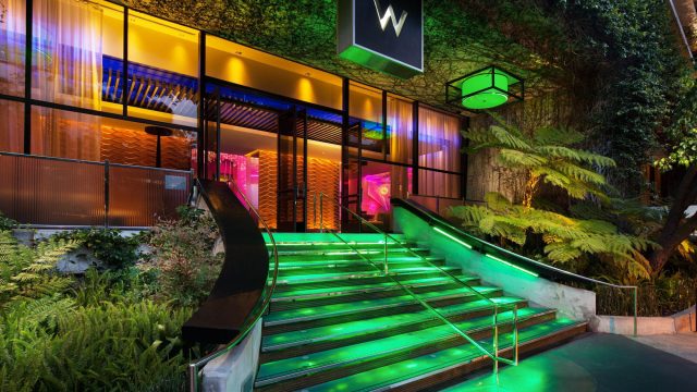 W Los Angeles West Beverly Hills Luxury Hotel - Los Angeles, CA, USA - Hotel Exterior Entrance