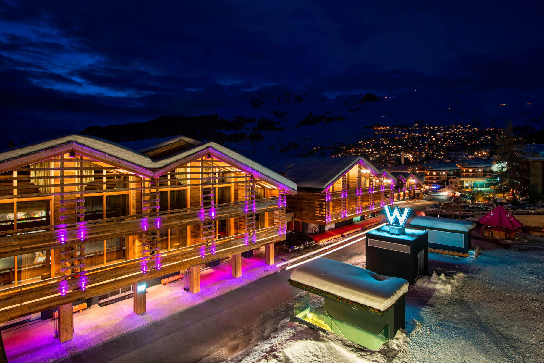 W Verbier Luxury Hotel – Verbier, Switzerland – Hotel Exterior